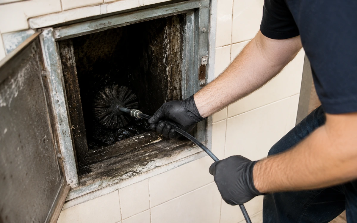 Trash chute cleaning contractor